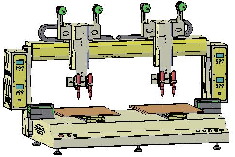 双工位双Z自动焊锡机方案